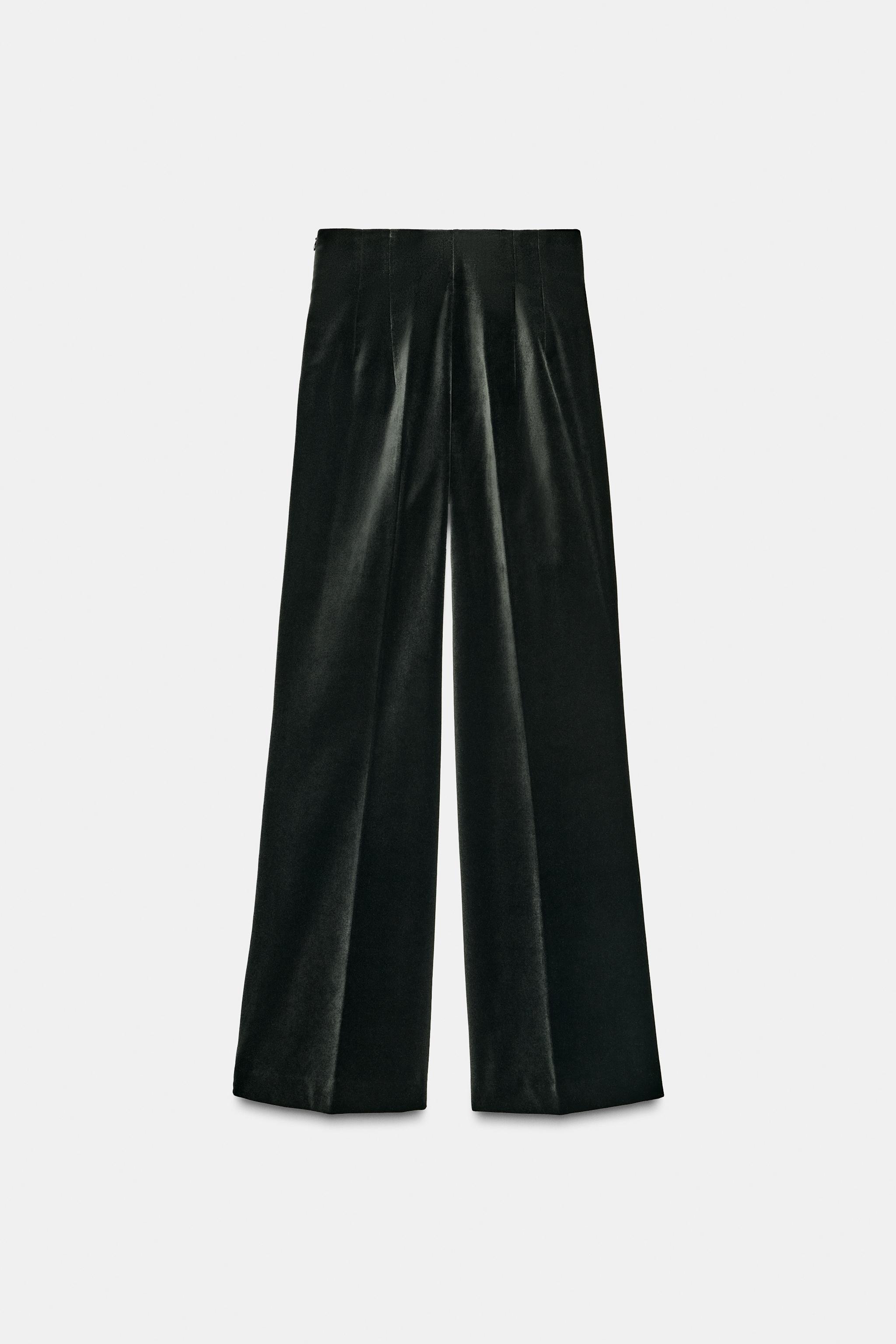 PANTALON FLARE VELOURS ZW COLLECTION